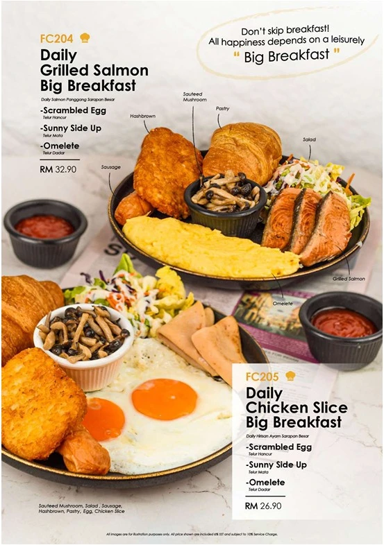 Breakfast Menu